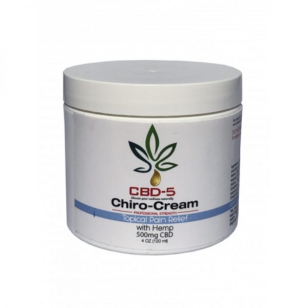 Chiro Cream With Hemp 500mg CBD